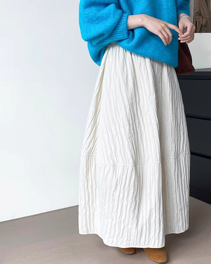 キルティングスカート〈3color〉