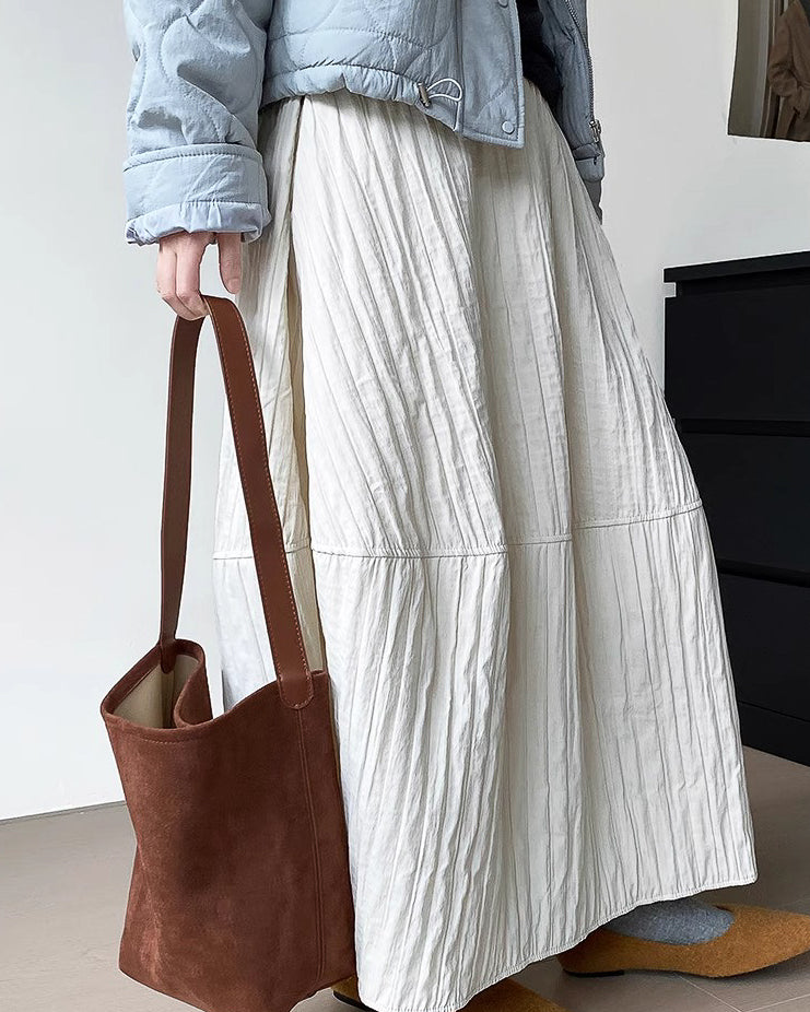 キルティングスカート〈3color〉