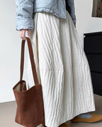 キルティングスカート〈3color〉