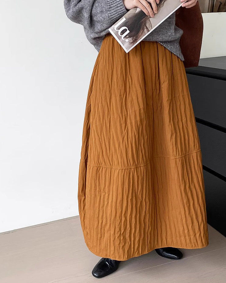 キルティングスカート〈3color〉