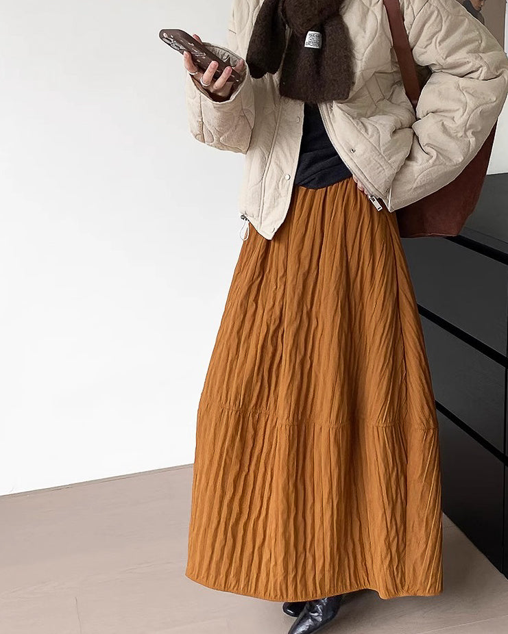 キルティングスカート〈3color〉