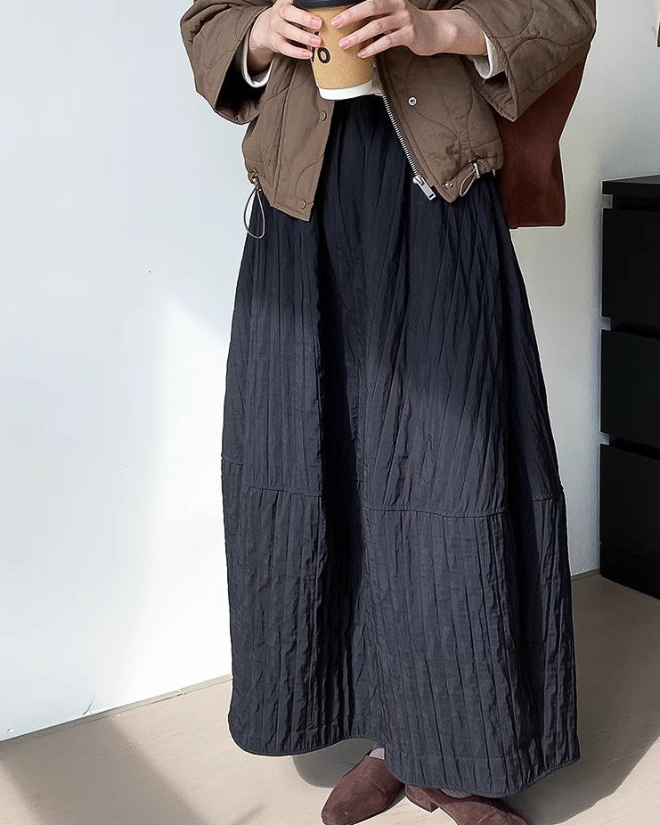 キルティングスカート〈3color〉