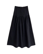 ドレープフレアスカート