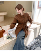 スタンドカラートレンチコート