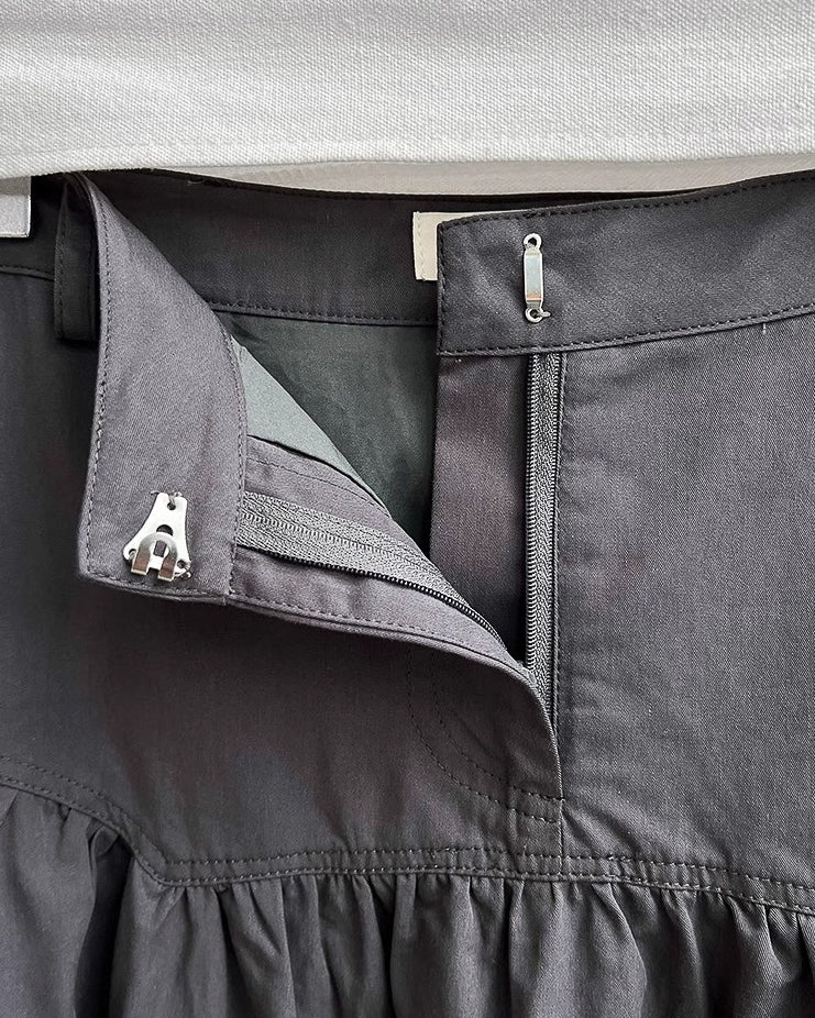 ドレープフレアスカート