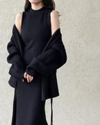 【セットアップ】ノースリーブワンピセット