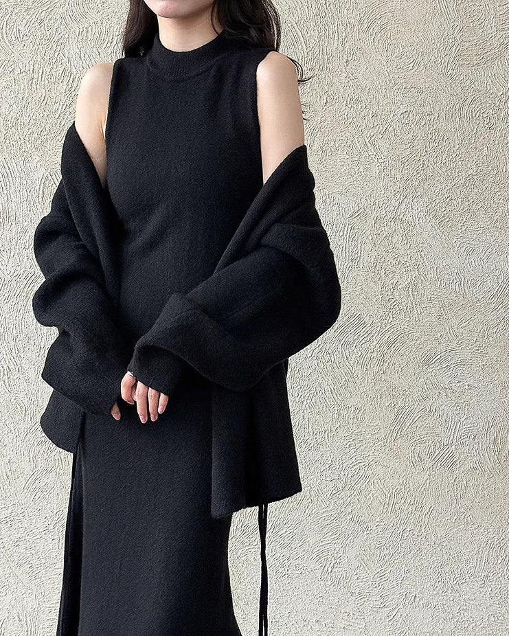 【セットアップ】ノースリーブワンピセット