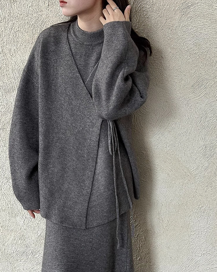 【セットアップ】ノースリーブワンピセット