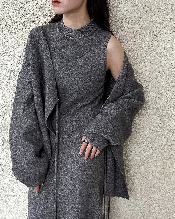 【セットアップ】ノースリーブワンピセット