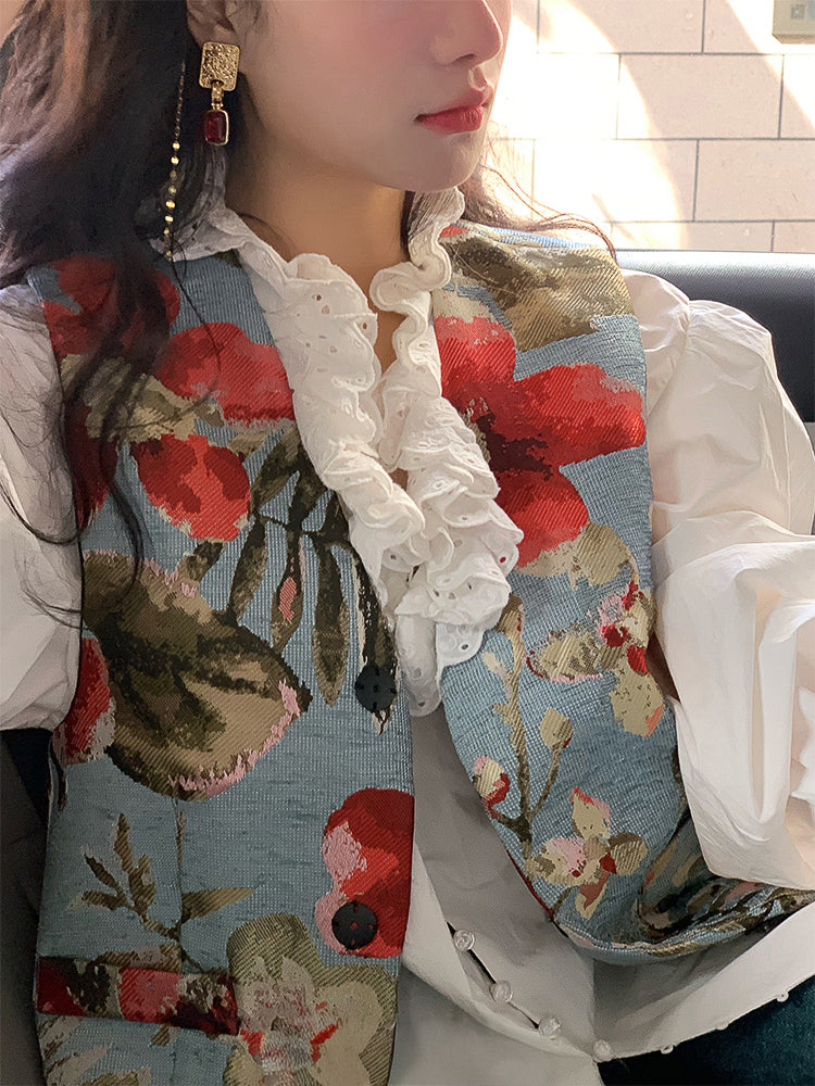 ヴィンテージ フルール ベスト