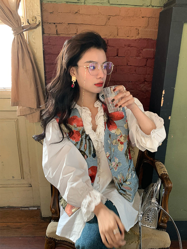 ヴィンテージ フルール ベスト