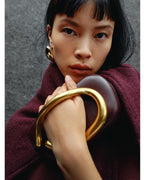 ゴールドハンドル クラッチバッグ