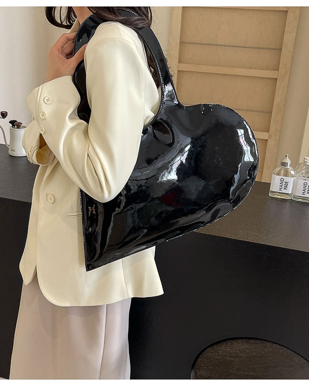 ハートシルエット ショルダーバッグ