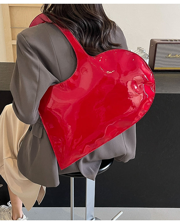 ハートシルエット ショルダーバッグ