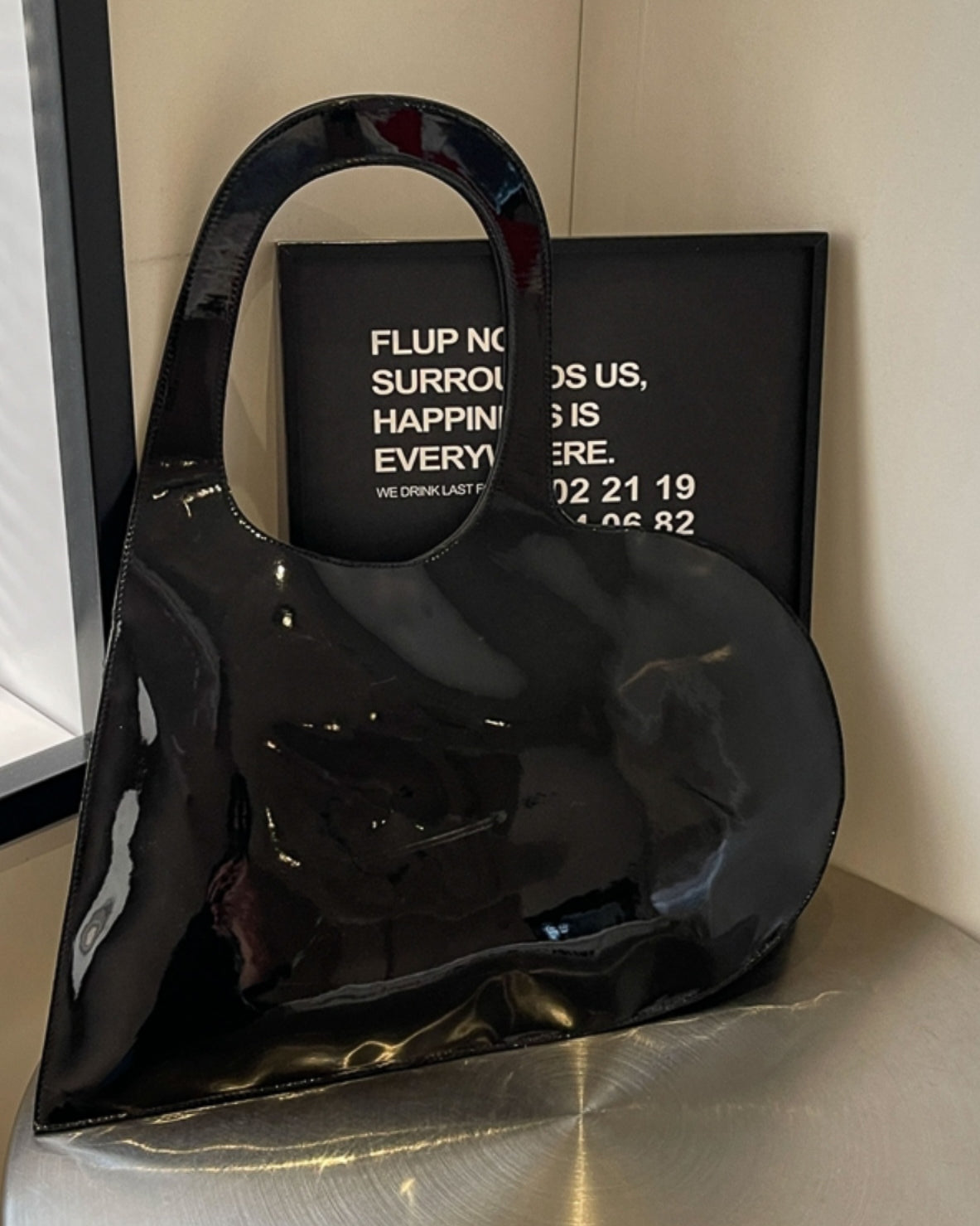 ハートシルエット ショルダーバッグ