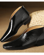 Vカット フラットブーティ