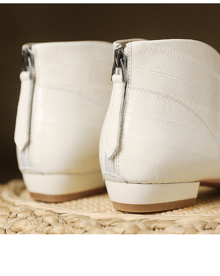 Vカット フラットブーティ