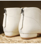 Vカット フラットブーティ