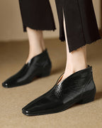 Vカット フラットブーティ