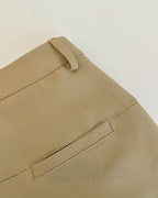 ハイウエストセンタープレスパンツ〈２color〉 - ivonir