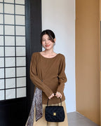 リボン付きプルオーバー〈２color〉 - ivonir