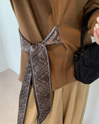 リボン付きプルオーバー〈２color〉 - ivonir