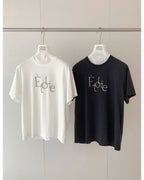 -ETOLIE-エンブロイダリー・フレンチTシャツ