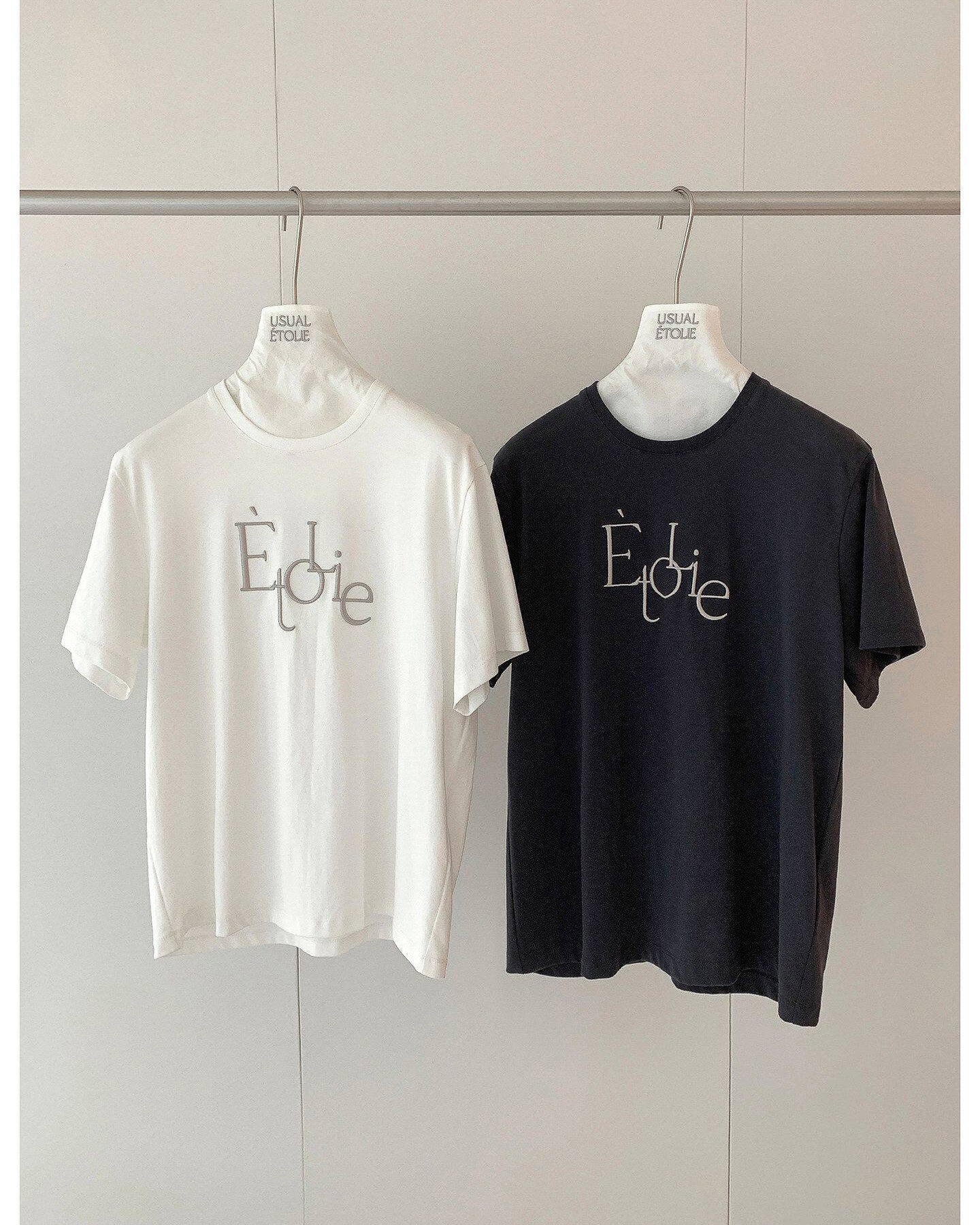 -ETOLIE-エンブロイダリー・フレンチTシャツ