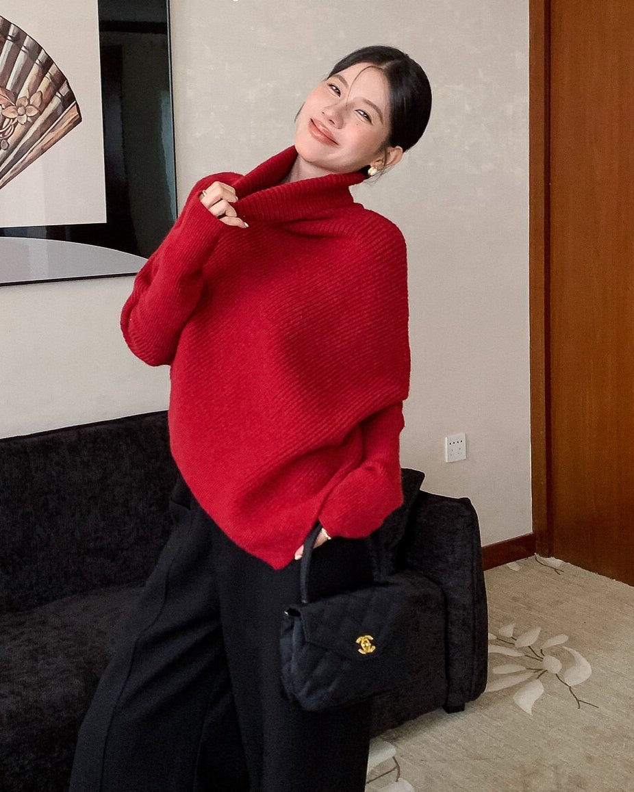 ドルマンスリーブニット〈３color〉 - ivonir