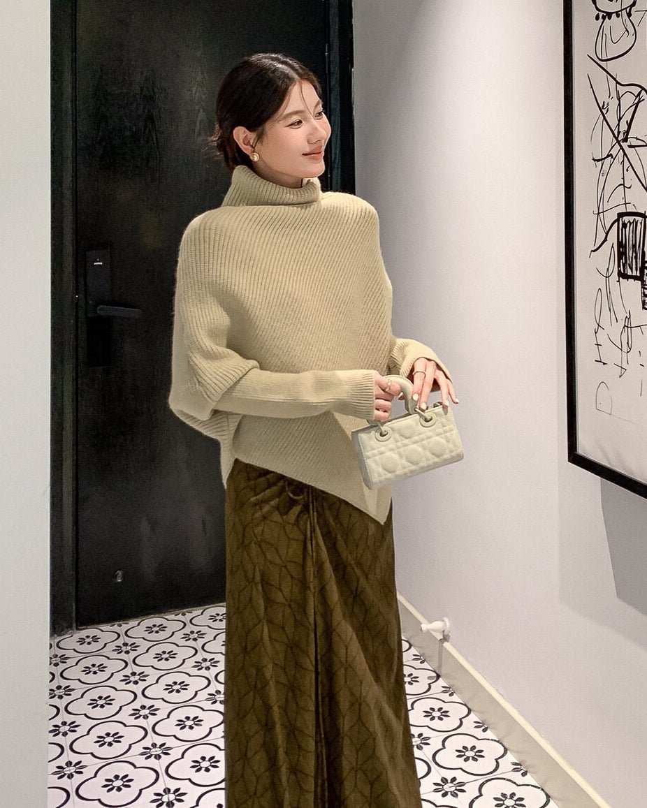 ドルマンスリーブニット〈３color〉 - ivonir