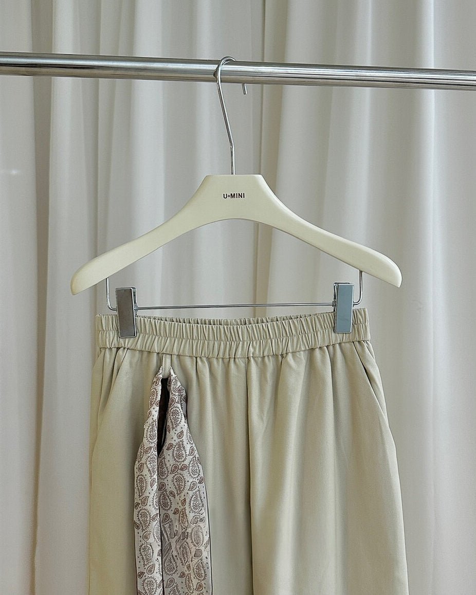 スカーフ付きフレアパンツ〈3color〉 - ivonir