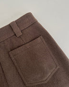 ウールデザインフレアパンツ〈3color〉 - ivonir