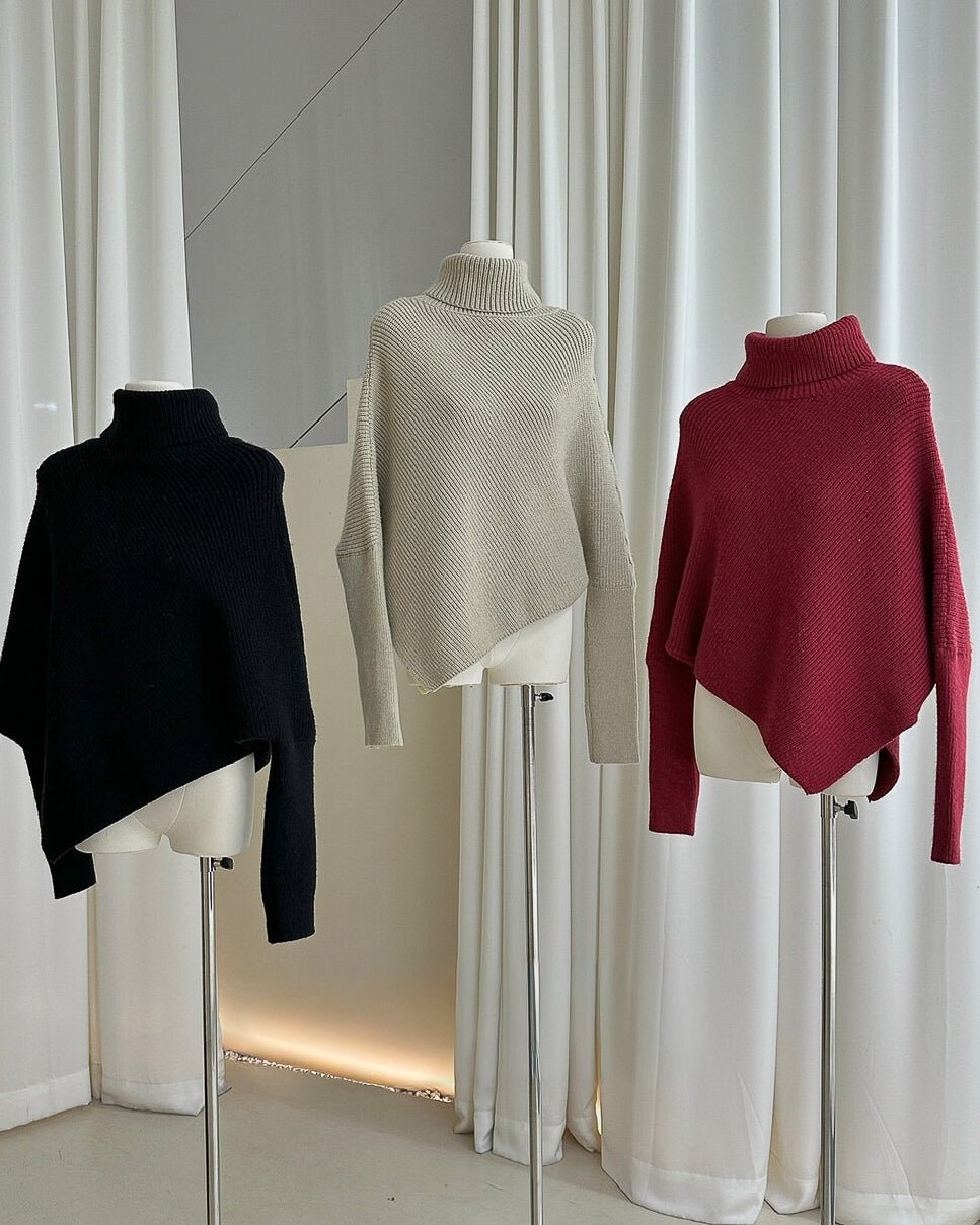 ドルマンスリーブニット〈３color〉 - ivonir