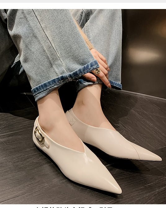 グラニー フラットシューズ〈3color〉 - ivonir