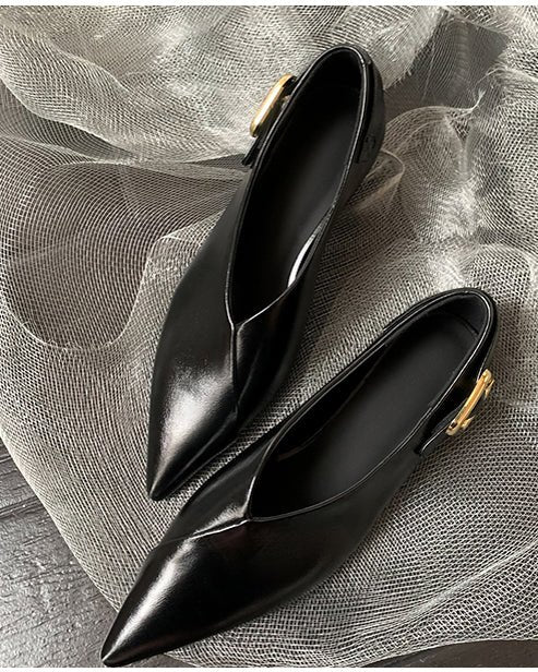 グラニー フラットシューズ〈3color〉 - ivonir