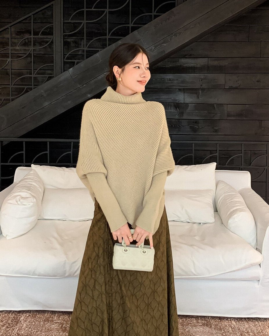 ドルマンスリーブニット〈３color〉 - ivonir