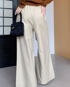 スカーフ付きフレアパンツ〈3color〉 - ivonir