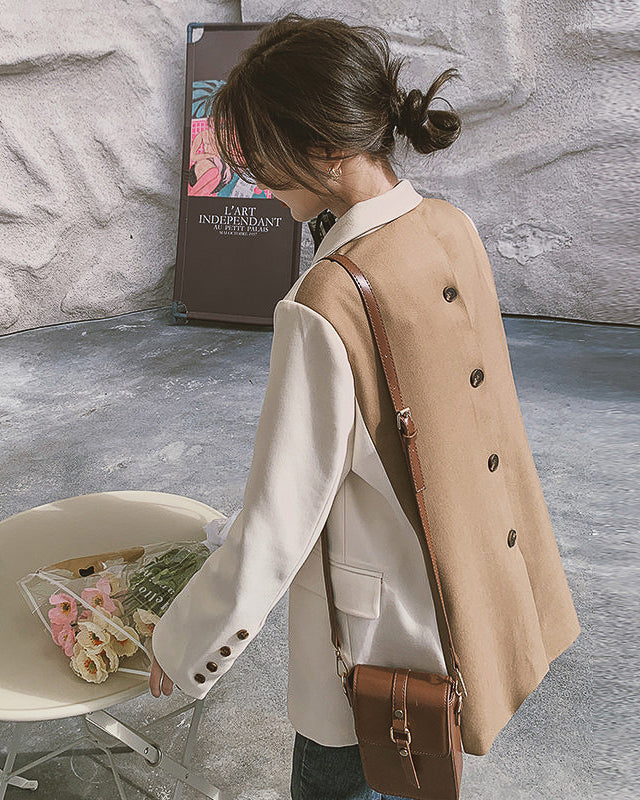 バイカラージャケット