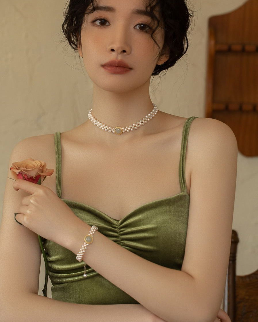 -classic-ウーブンパールブレスレット