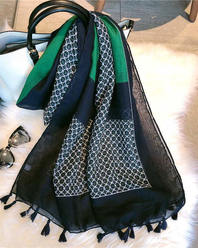 アーバン・ジオメトリック タッセルストール