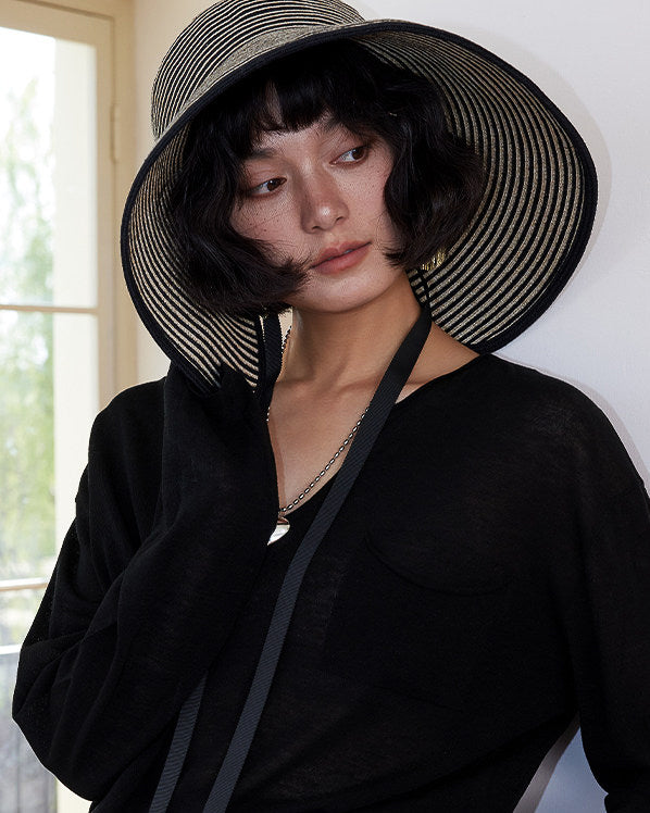 ヘップバーン ハット〈日焼け対策〉