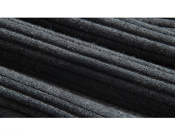 シフォンチュール ニュアンス リブトップス