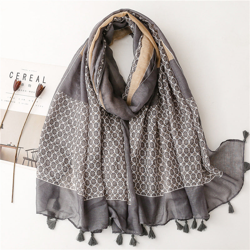 アーバン・ジオメトリック タッセルストール