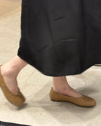 【本革】 ”tabi” ballet shoes-足袋バレエシューズ- beige