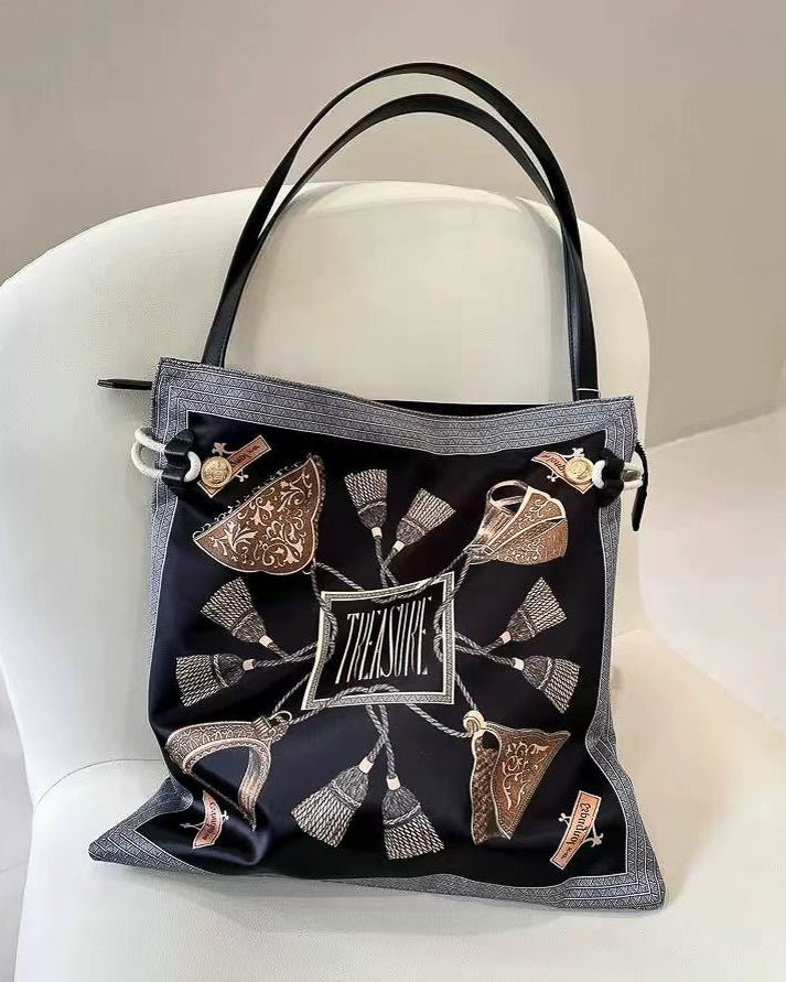 -French style-スカーフ バッグ