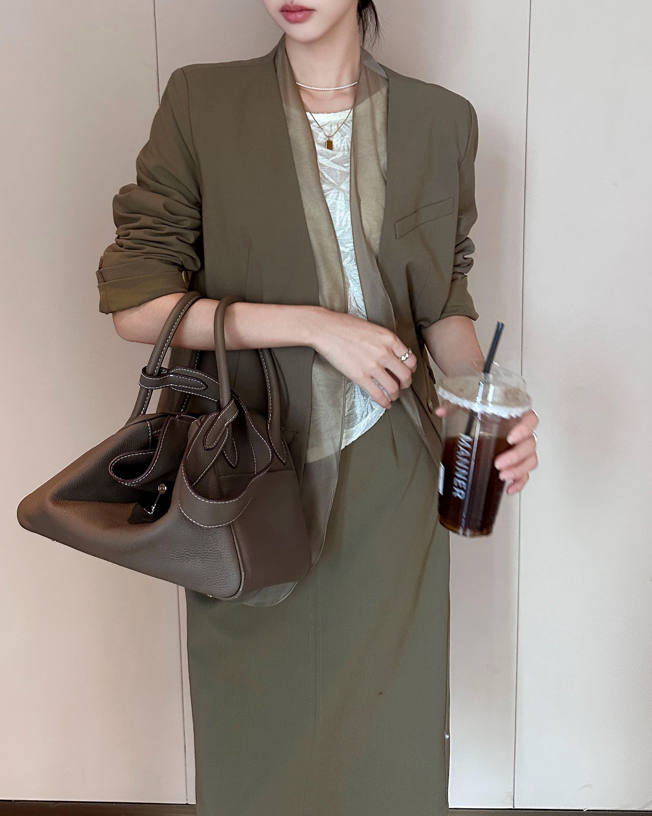 シアーレイヤード アルチザンジャケット