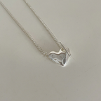 Heart Toggle Clasp necklace