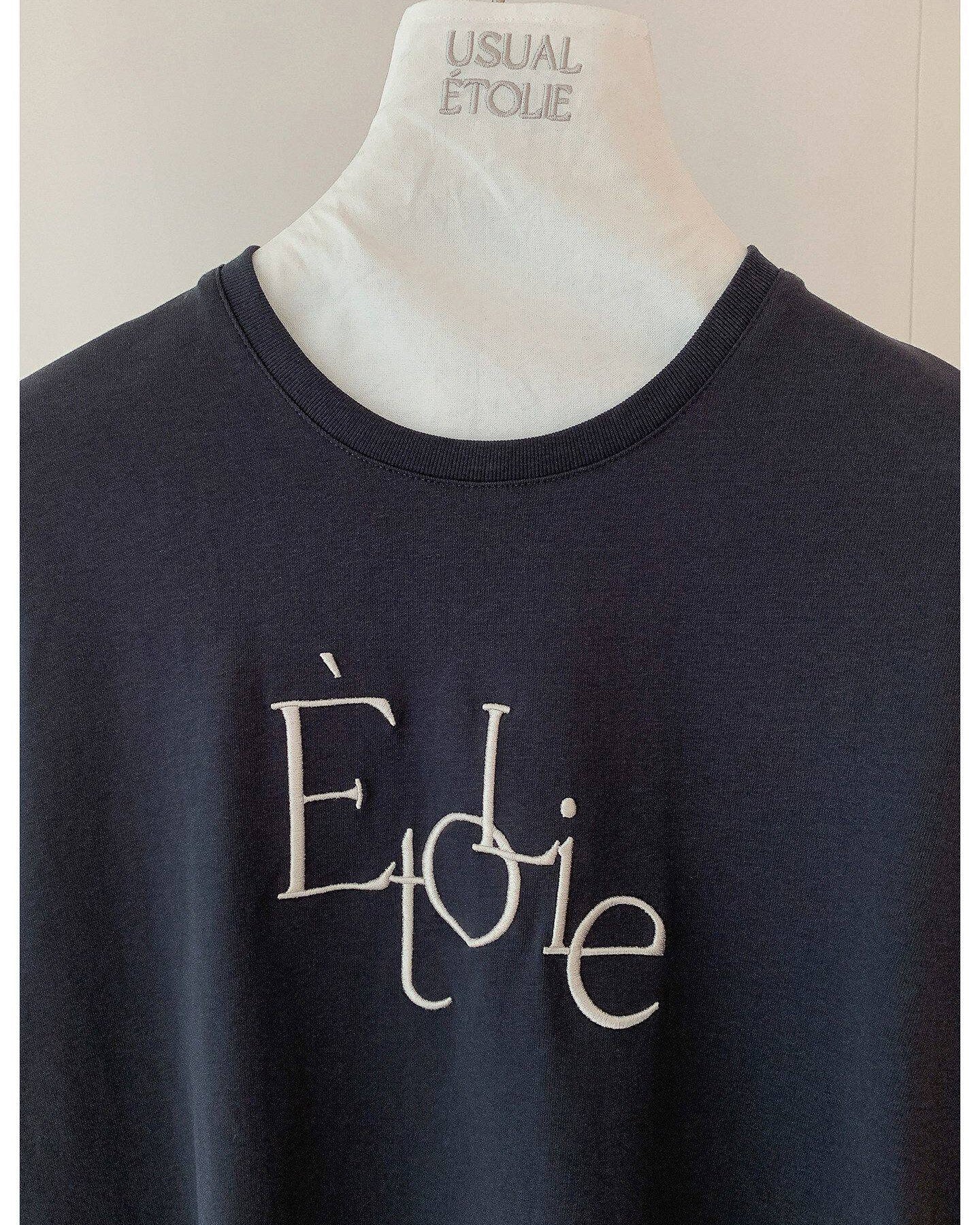 -ETOLIE-エンブロイダリー・フレンチTシャツ