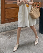 ★メッシュ レースアップ シューズ〈white〉