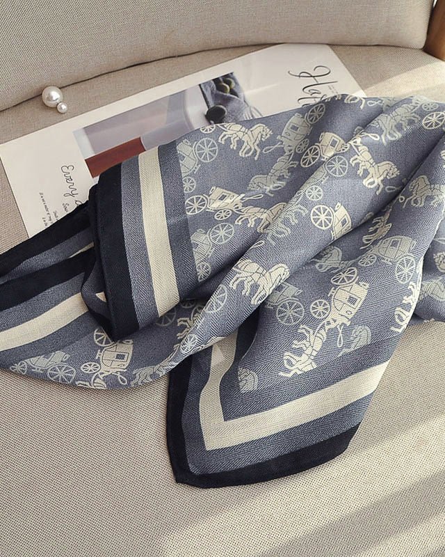 ラグジュアリー 大判スカーフ=classic= - ivonir